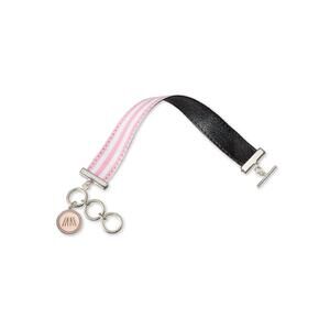 NEW MISSION ATELIER women's ascension bracelet in pink and white ribbon